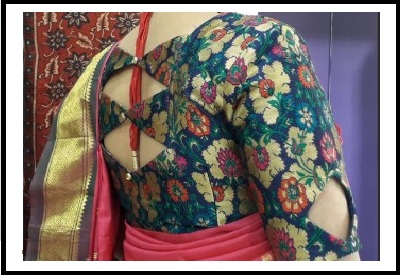 Blouse Back Side Design