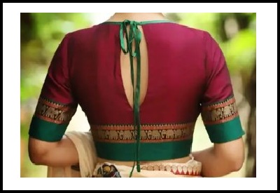 Blouse Back Side Design