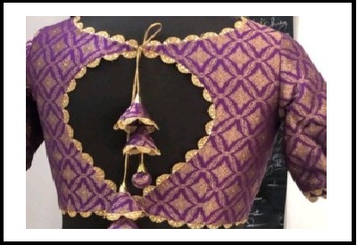 Blouse Back Side Design