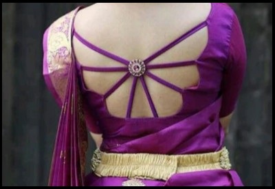 Blouse Back Side Design