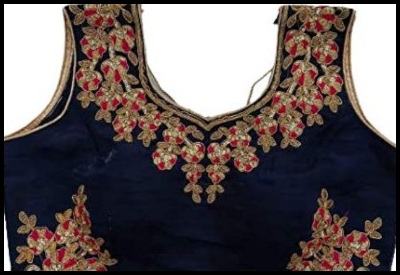 Blouse Front Side Design