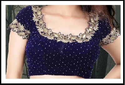 Blouse Front Side Design
