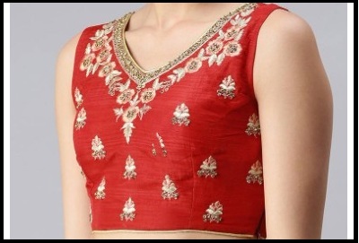 Blouse Front Side Design
