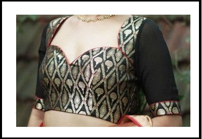 Blouse Front Side Design