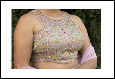 Blouse Front Side Design