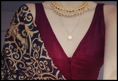 Blouse Front Side Design