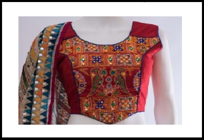 Blouse Front Side Design